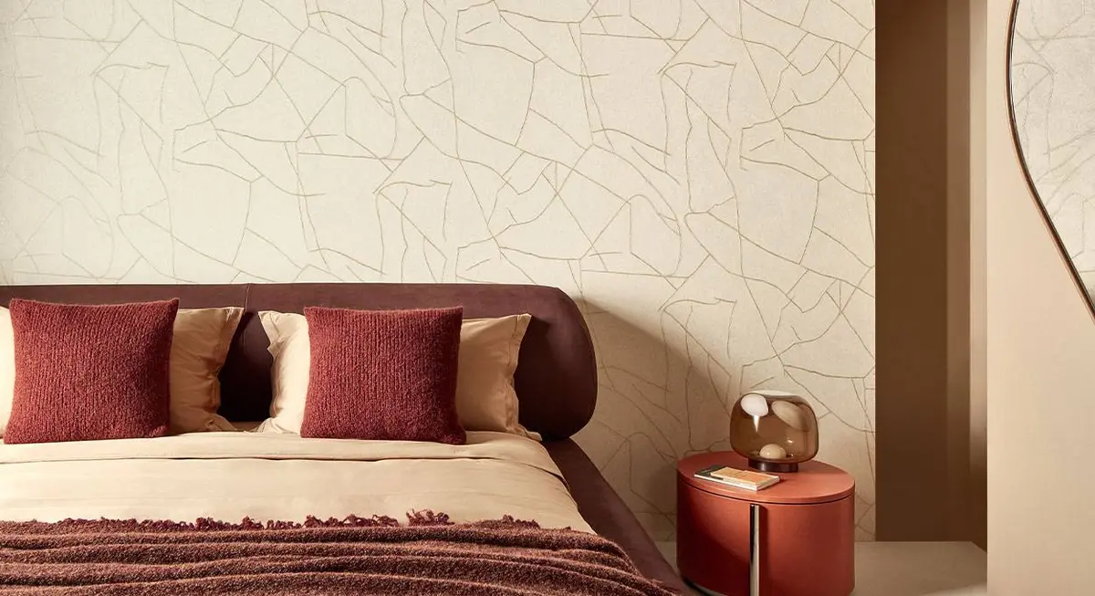 Élitis — papier peint Kintsugi ambiance Maison Esclavissat Mâcon