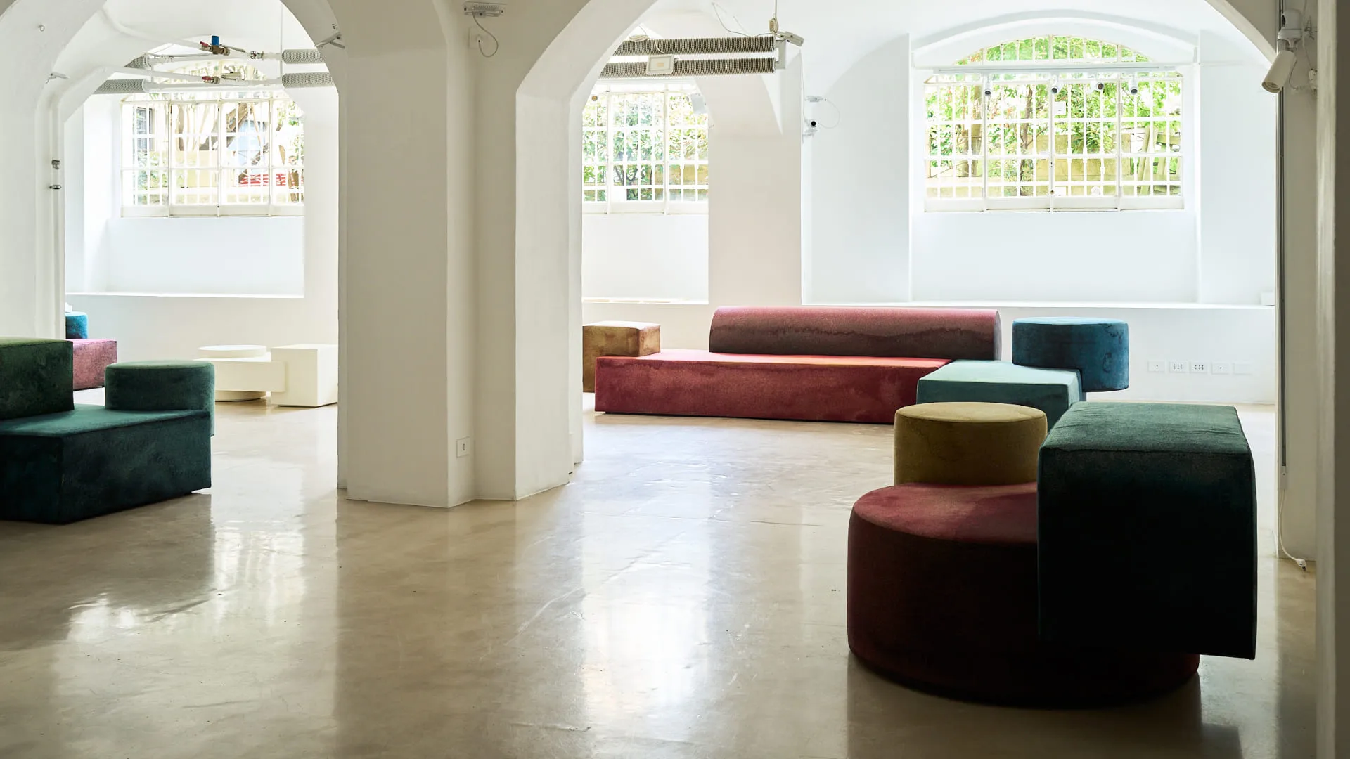 Installation Moroso Geometriae Milan Design Week 2026 — Maison Esclavissat Mâcon