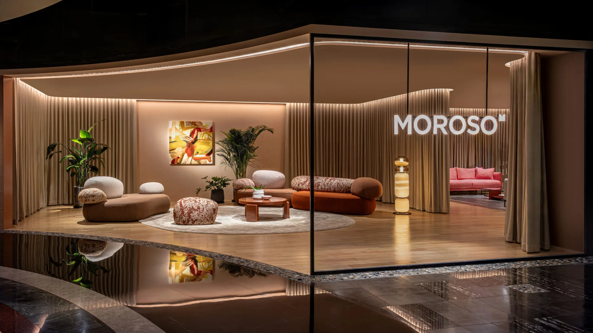 Showroom Moroso Tiamantti Shanghai — Maison Esclavissat Mâcon