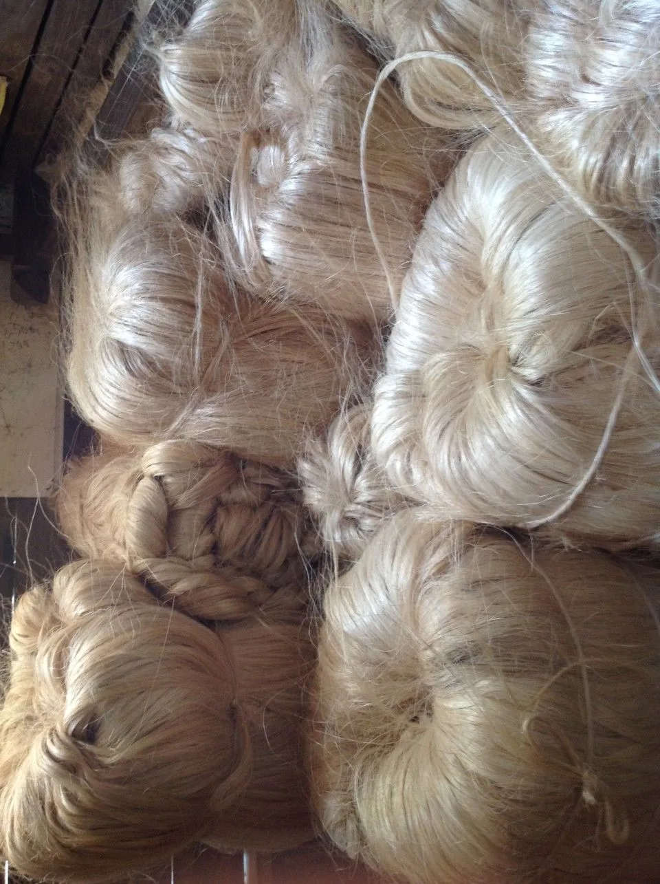Fibres d'abaca Bisson Bruneel — panneau textile