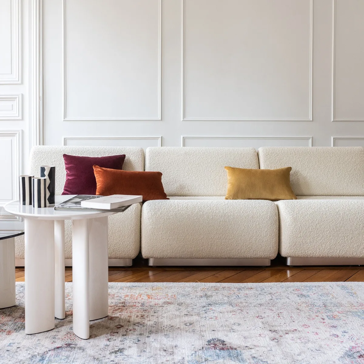 Bouclette Bisson Bruneel — texture en gros plan