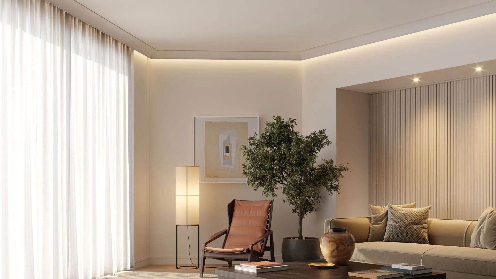 Corniche plafond Noël & Marquet — Maison Esclavissat Mâcon