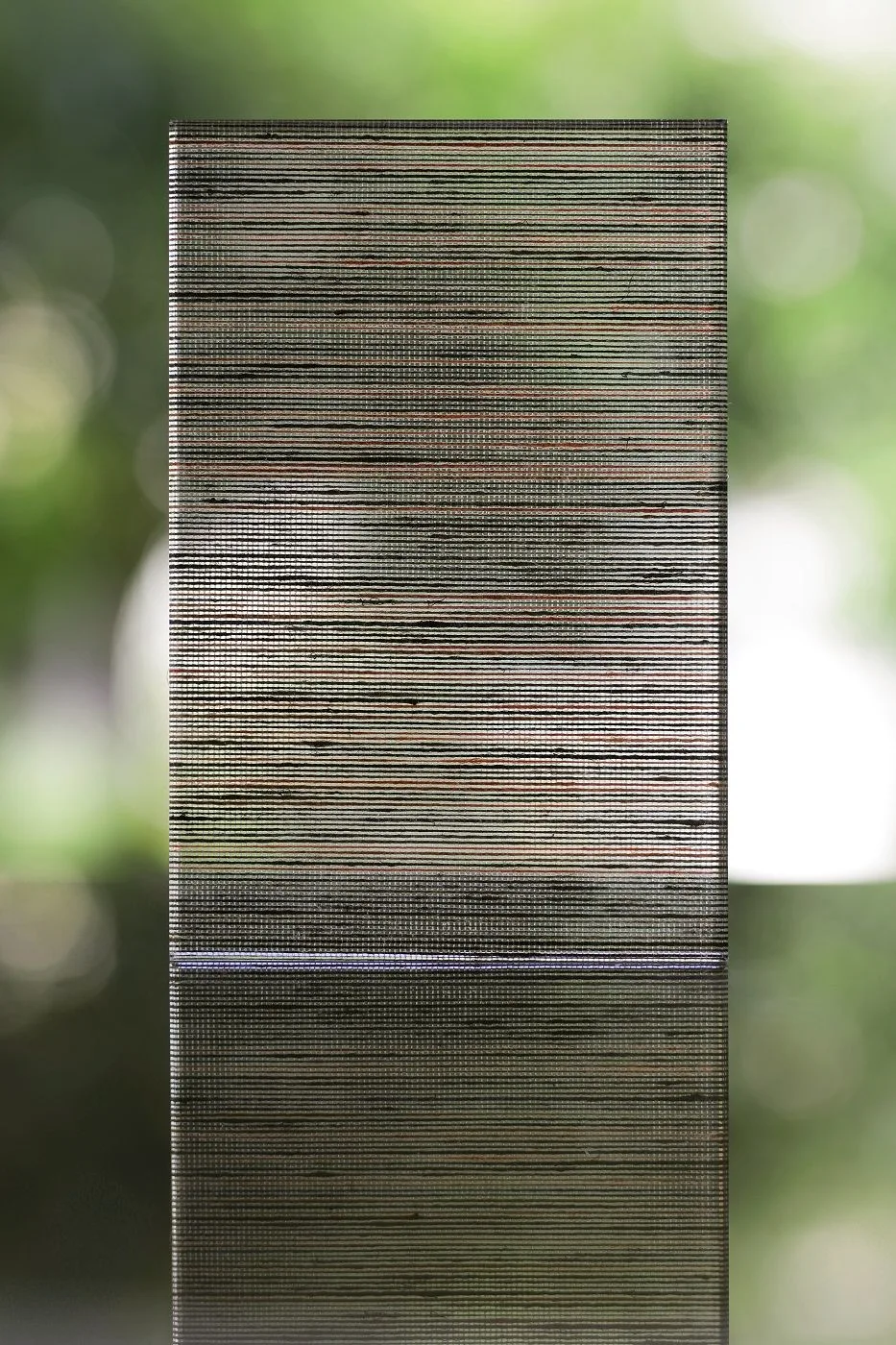 Vitrage Fusion Bisson Bruneel — tissu et verre en cloison intérieure