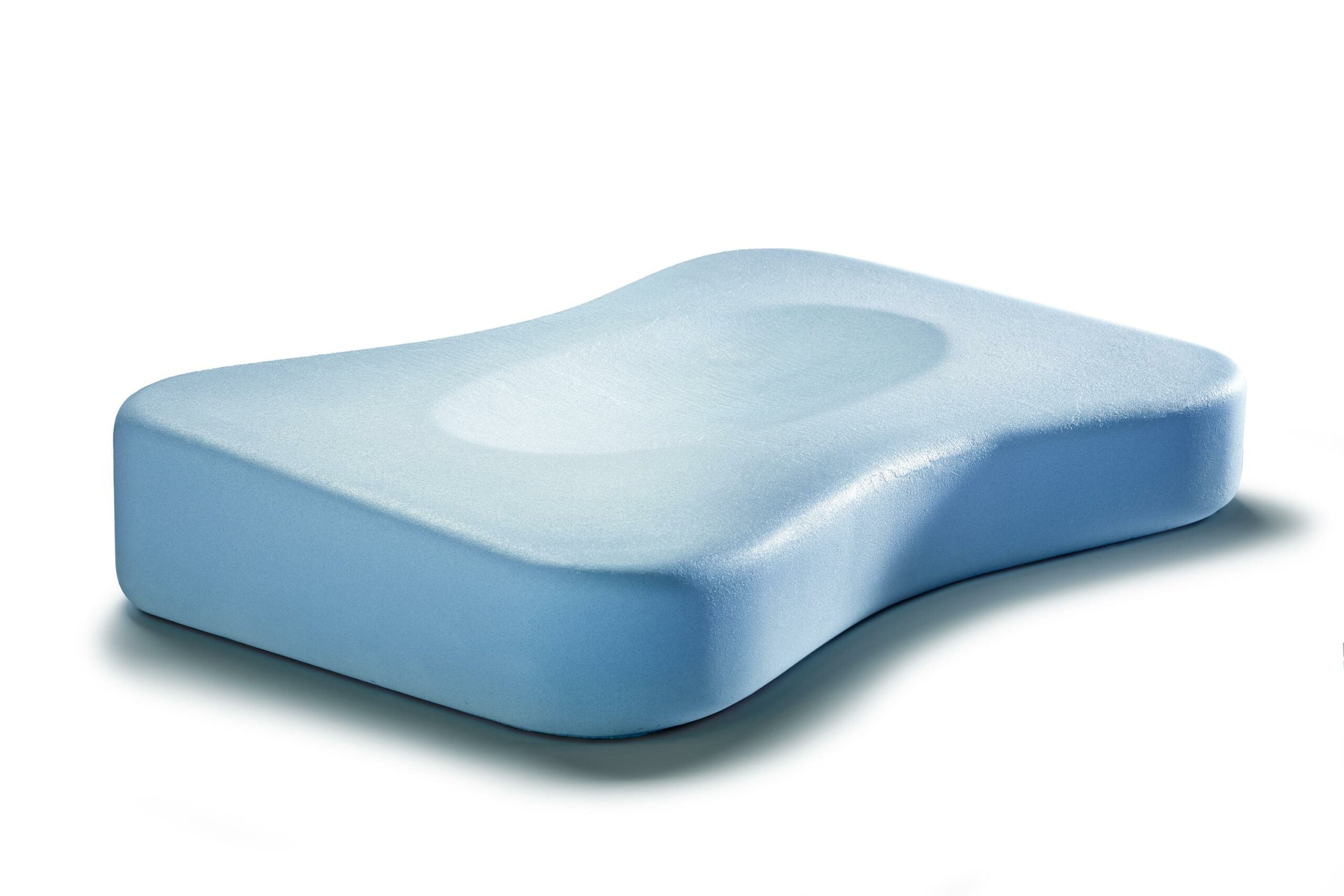 Oreiller Swissflex Gomtex Blue ergonomique — Maison Esclavissat Mâcon