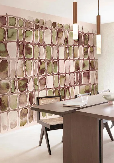 Papier peint Masureel collection Erosion — Salina — Maison Esclavissat Mâcon