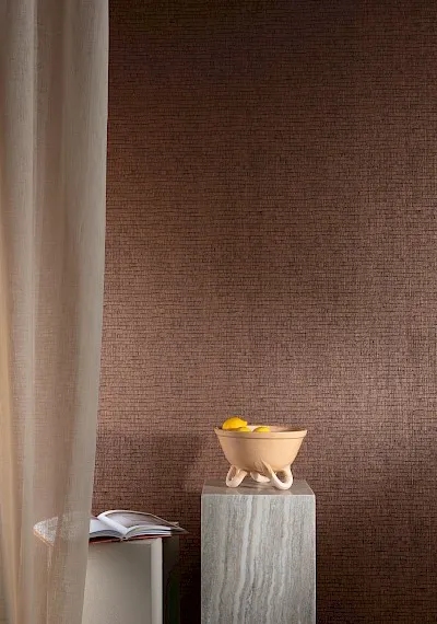 Papier peint Masureel collection Romance — Lusus — Maison Esclavissat Mâcon