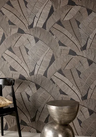 Papier peint Masureel collection Serica — Banyan — Maison Esclavissat Mâcon