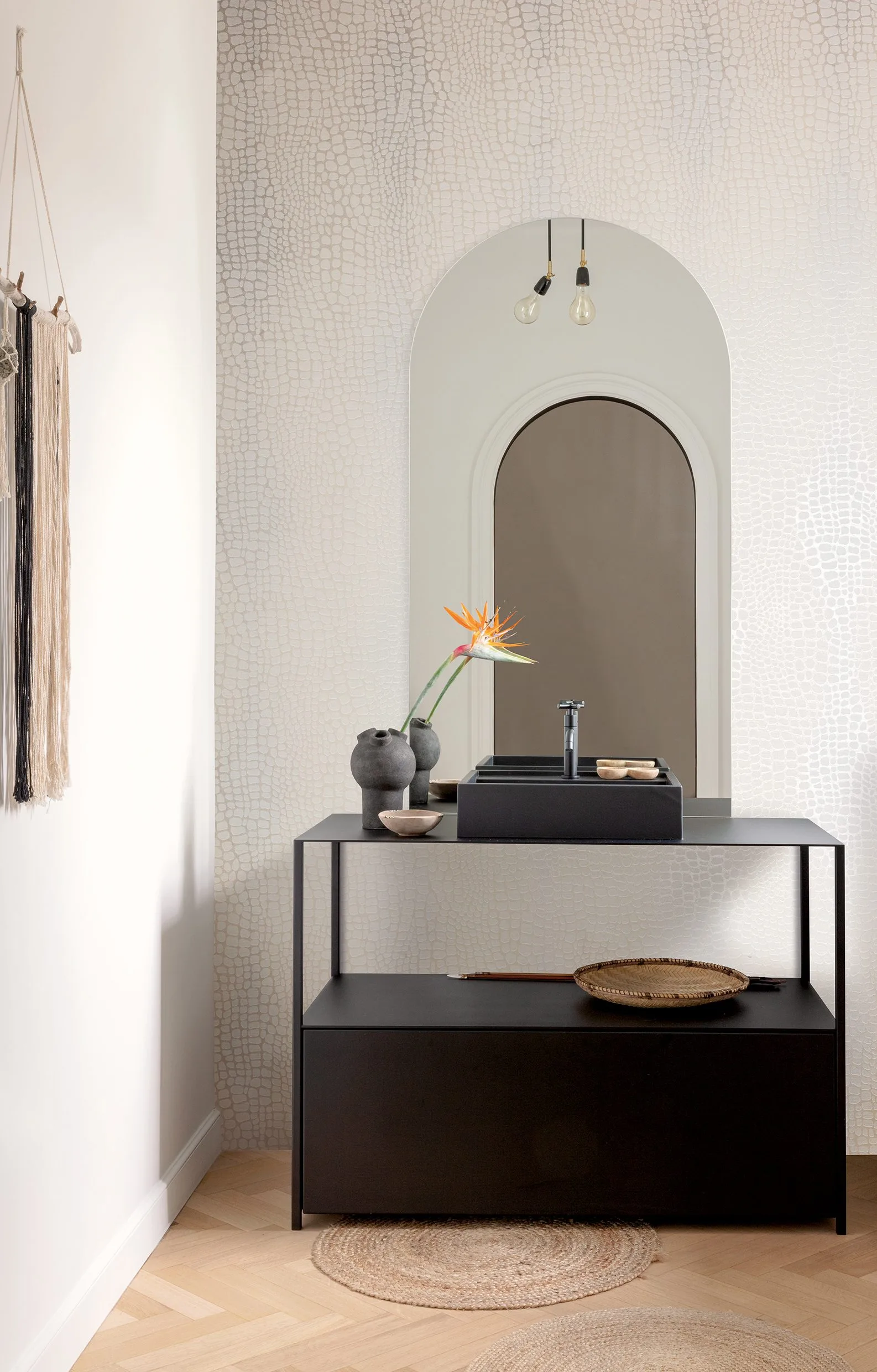 Papier peint Panthera Himalaya motif exotique — Collection Amazone, Khrôma by Masureel