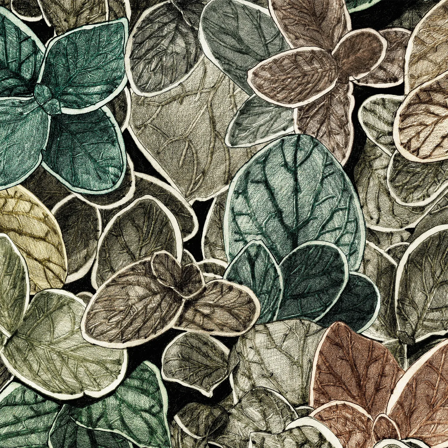 Papier peint Ressource Faune & Flore motif Charmille CG02 — Maison Esclavissat Mâcon