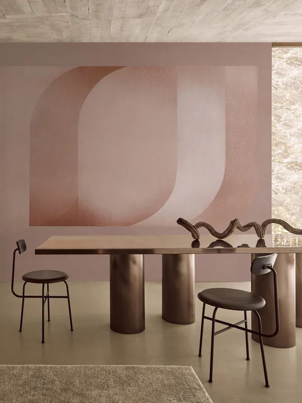 Papier peint Wall & Deco collection In Brown We Trust — motif Horus — Maison Esclavissat Mâcon