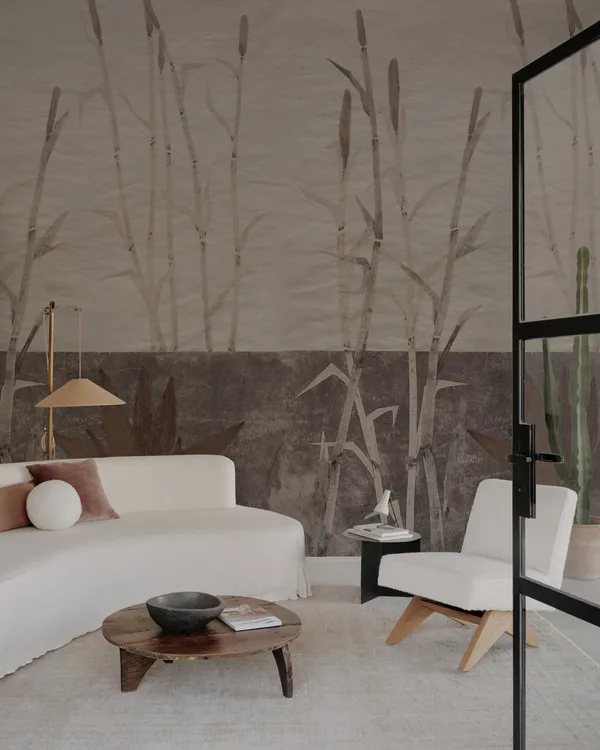 Papier peint Wall & Deco collection Mediterraneo — motif Koraju — Maison Esclavissat Mâcon