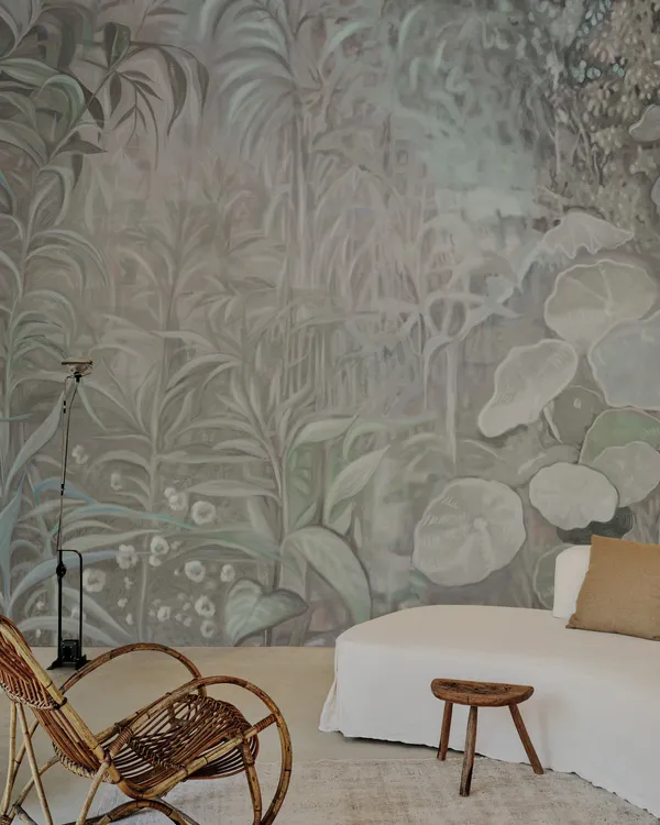 Papier peint Wall & Deco collection Mediterraneo — motif Mysteria — Maison Esclavissat Mâcon