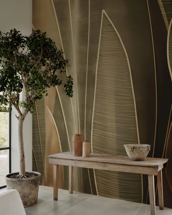 Papier peint Wall & Deco collection Mediterraneo — motif Naiadi — Maison Esclavissat Mâcon