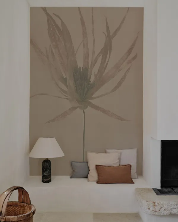 Papier peint Wall & Deco collection Mediterraneo — motif Traslucido — Maison Esclavissat Mâcon