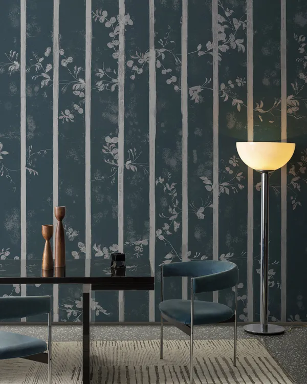Papier peint Wall & Deco collection Mid Century Glam — motif Edinburgh — Maison Esclavissat Mâcon