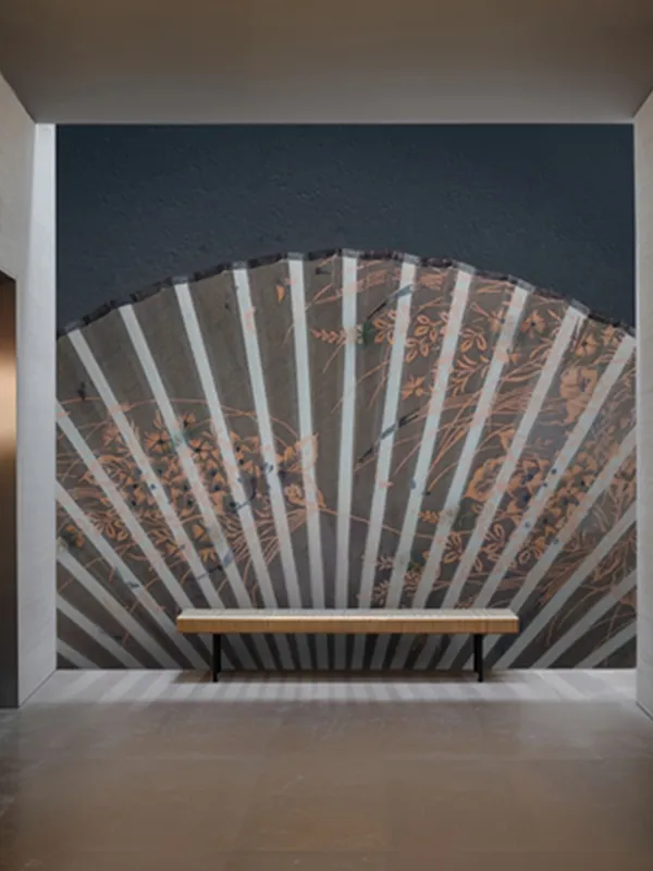Papier peint Wall & Deco collection Modern Roots — motif Kyoto West — Maison Esclavissat Mâcon