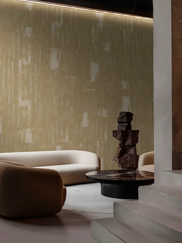 Papier peint Wall & Deco collection Modern Roots — motif Movimento — Maison Esclavissat Mâcon