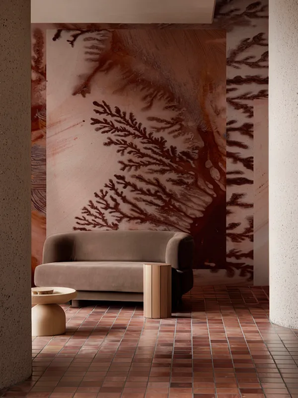 Papier peint Wall & Deco collection Mother Earth — motif Abstract — Maison Esclavissat Mâcon