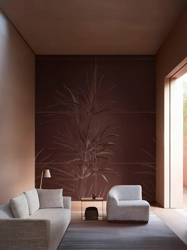 Papier peint Wall & Deco collection Mother Earth — motif Bonfire — Maison Esclavissat Mâcon