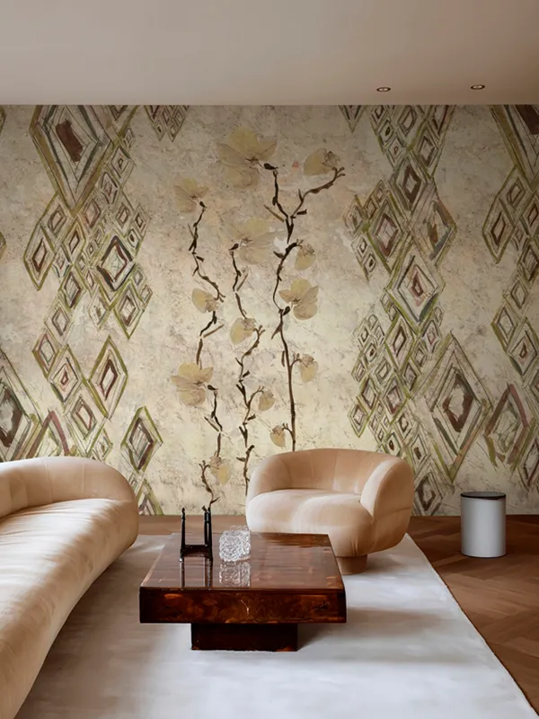 Papier peint Wall & Deco collection Mother Earth — motif Chi Ama — Maison Esclavissat Mâcon