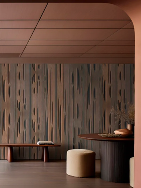 Papier peint Wall & Deco collection Mother Earth — motif Cortex — Maison Esclavissat Mâcon