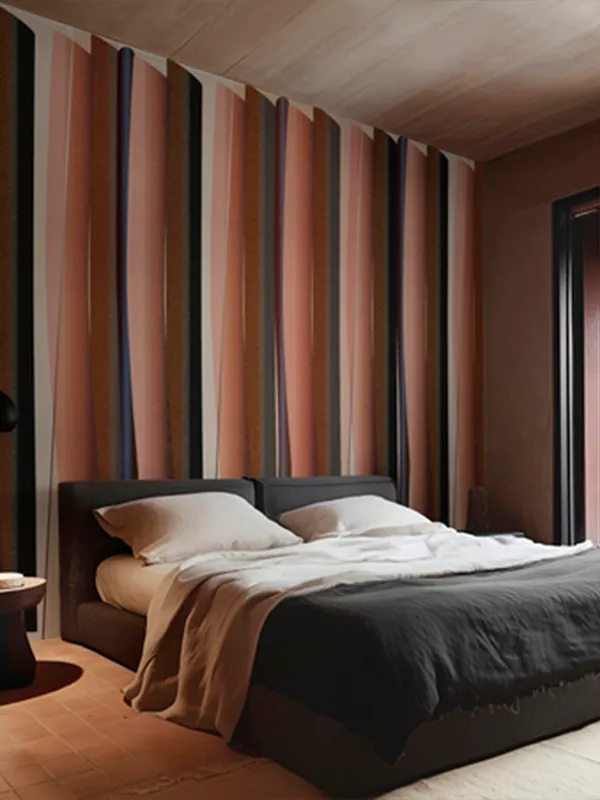 Papier peint Wall & Deco collection Mother Earth — motif Mellow — Maison Esclavissat Mâcon