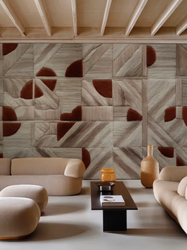 Papier peint Wall & Deco collection Mother Earth — motif Tender — Maison Esclavissat Mâcon