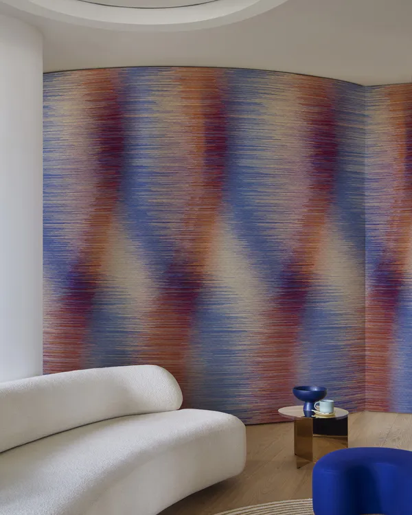 Papier peint Wall & Deco collection Sunday Mood — motif Murmure — Maison Esclavissat Mâcon