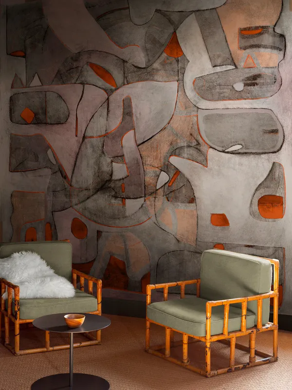 Papier peint Wall & Deco collection Timeless — motif Dustpath — Maison Esclavissat Mâcon