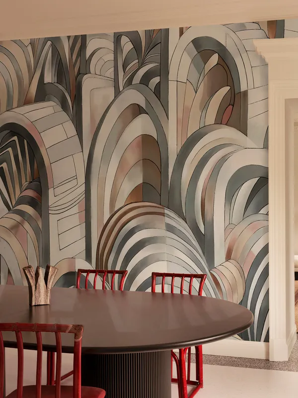 Papier peint Wall & Deco collection Timeless — motif Kalah — Maison Esclavissat Mâcon