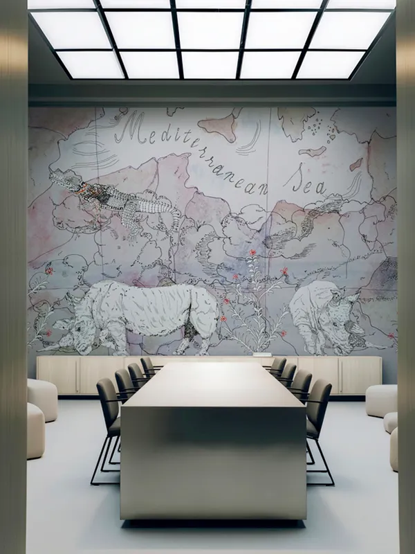 Papier peint Wall & Deco collection Wild is the Wind — motif Borders — Maison Esclavissat Mâcon