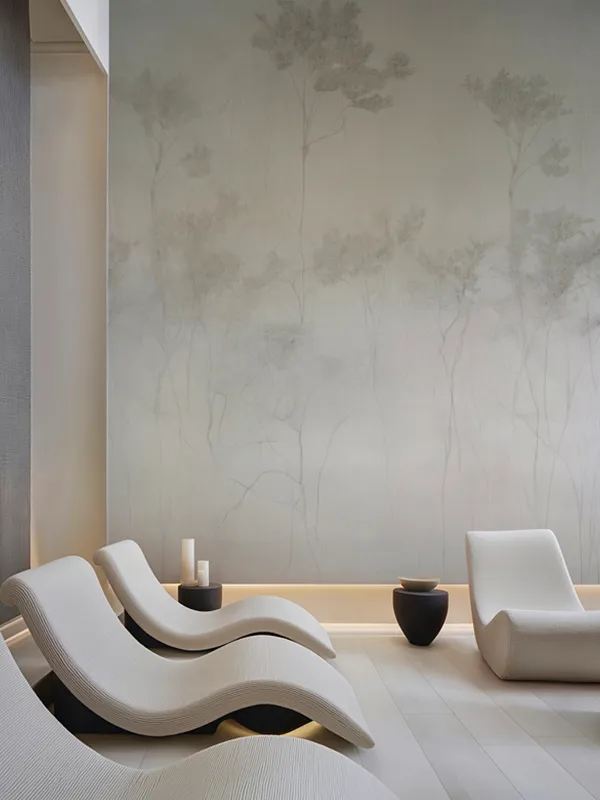 Papier peint Wall & Deco collection Wild is the Wind — motif Enchanted — Maison Esclavissat Mâcon