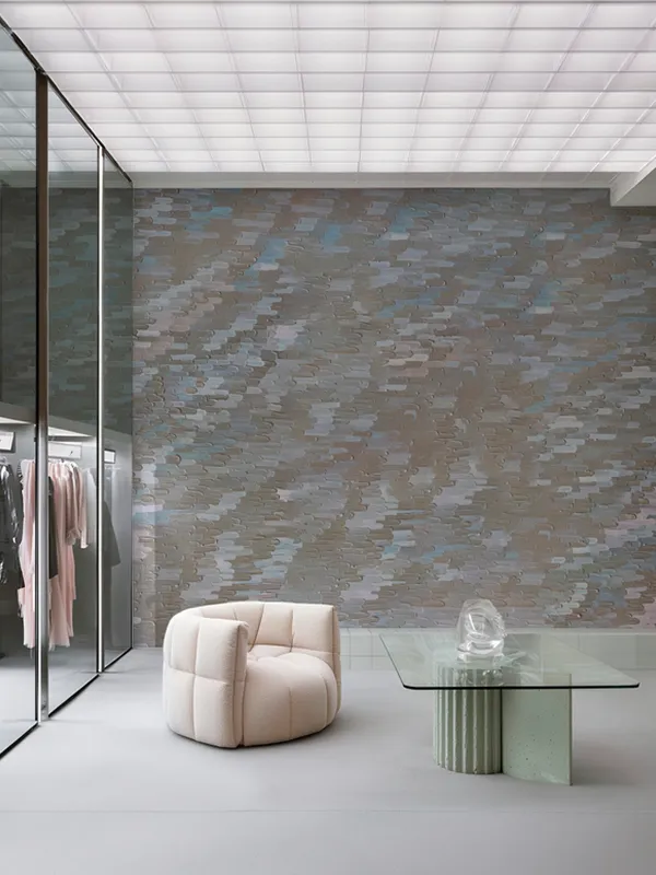 Papier peint Wall & Deco collection Wild is the Wind — motif Fosira — Maison Esclavissat Mâcon