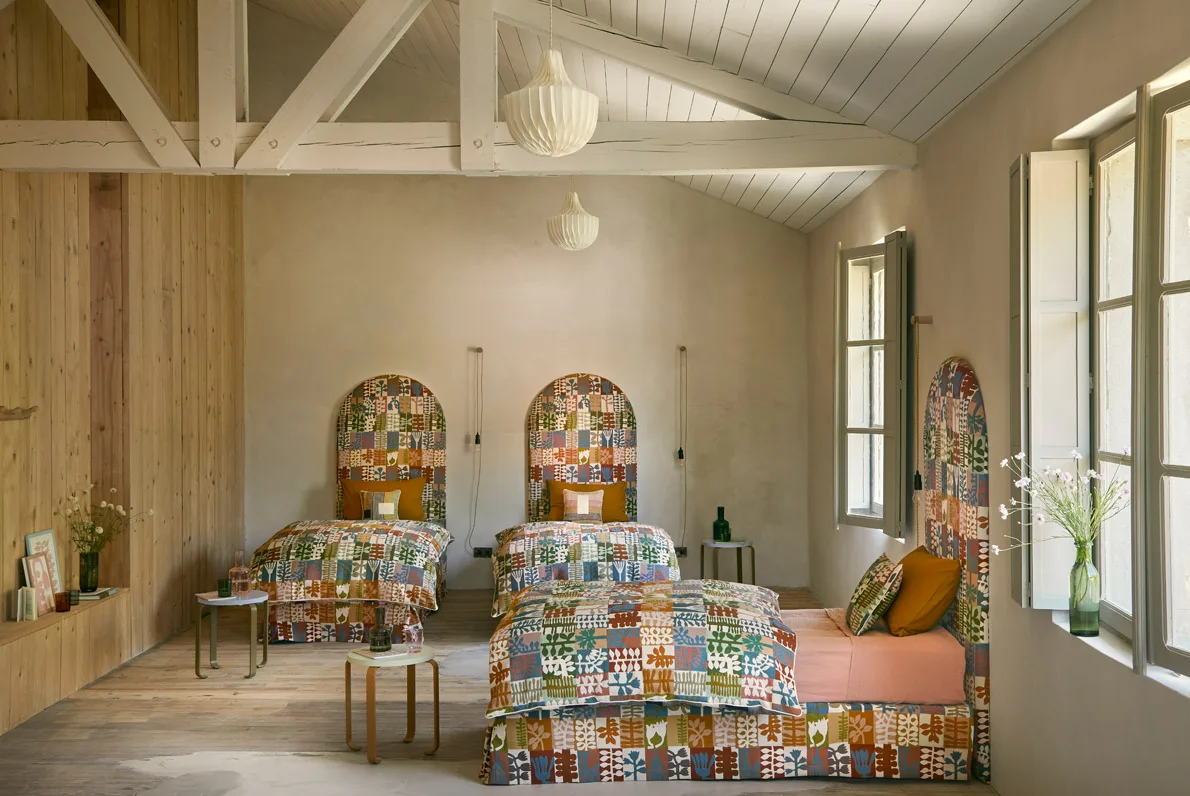 Salon Pierre Frey collection Lumières Boréales — Maison Esclavissat Mâcon