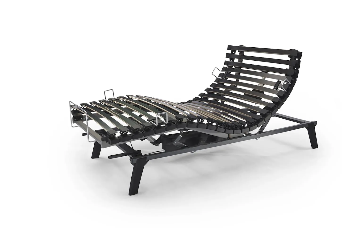 Sommier électrique Swissflex 4 moteurs — Maison Esclavissat Mâcon