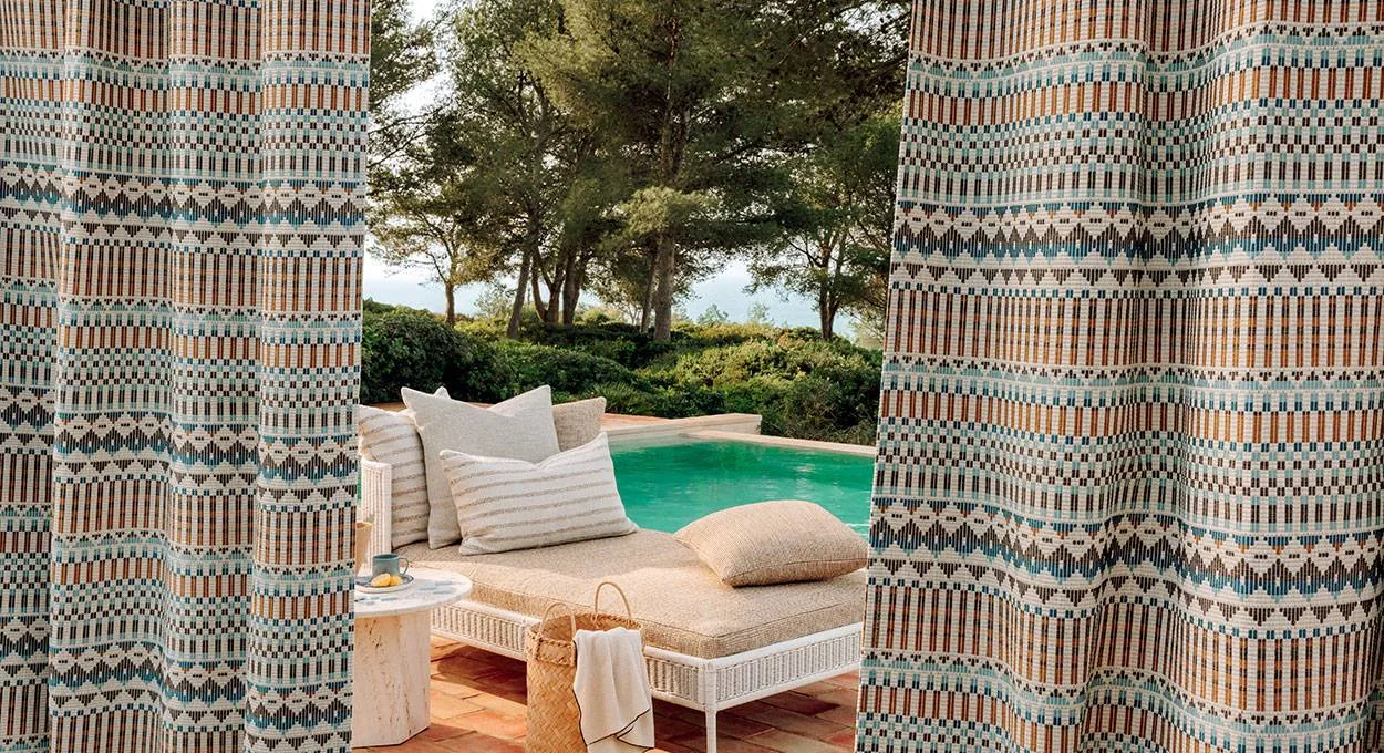 Tissu ameublement Élitis Panarea Ditella Mâcon