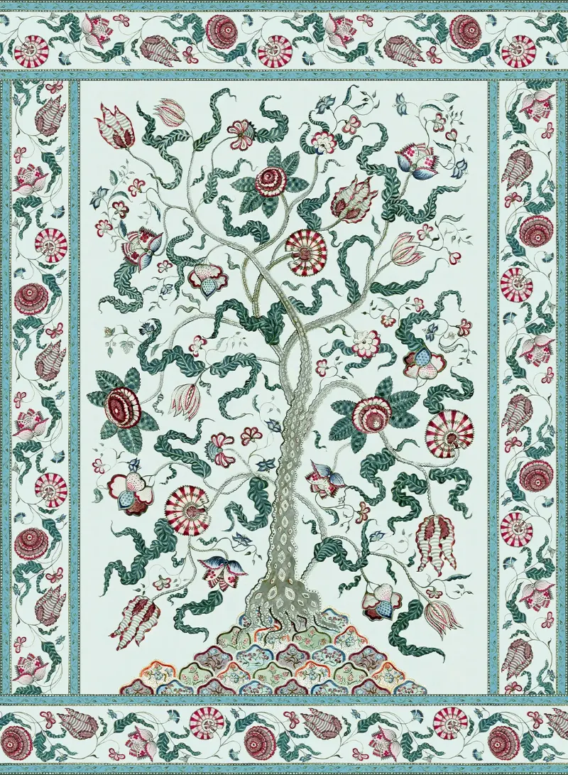 Papier peint Ressource Antoinette Poisson Arbre de Vie ADV02 — Maison Esclavissat Mâcon